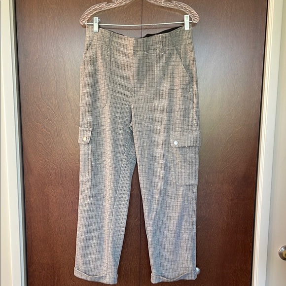 Gray Checkered Pants - Picture 1 of 7